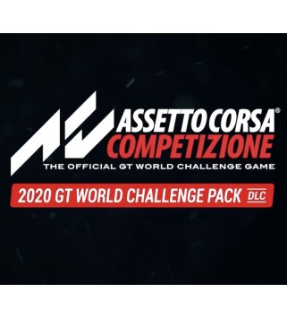 Assetto Corsa Competizione - 2020 GT World Challenge Pack DLC Steam Key GLOBAL